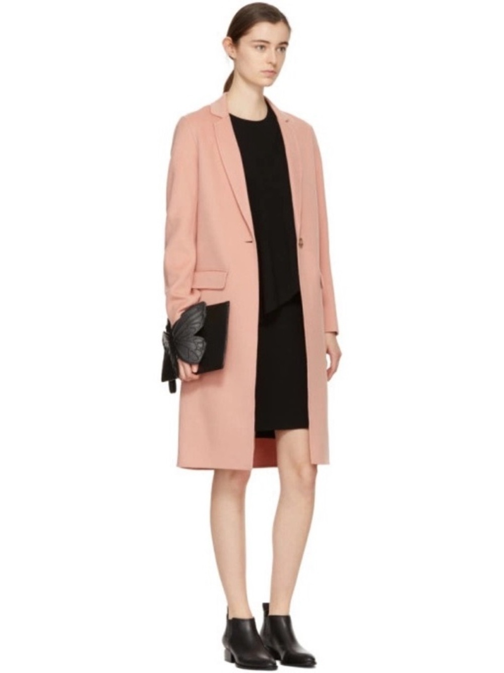 Mackage Pink Wool Hens Coat Double-Faced Wool Sz XS